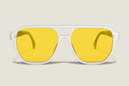 Day Game Aviator — White — front