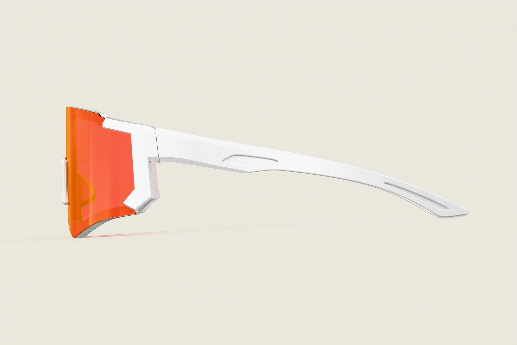 Night Game Shield — White — side